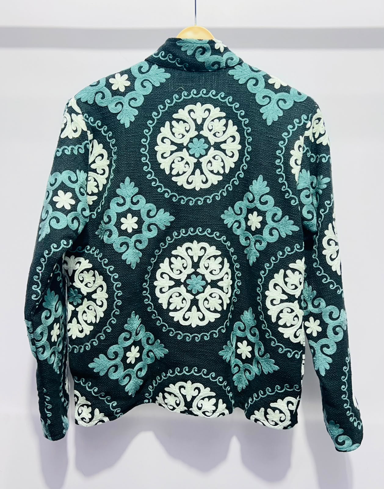 Jacket Cotton - Green & White