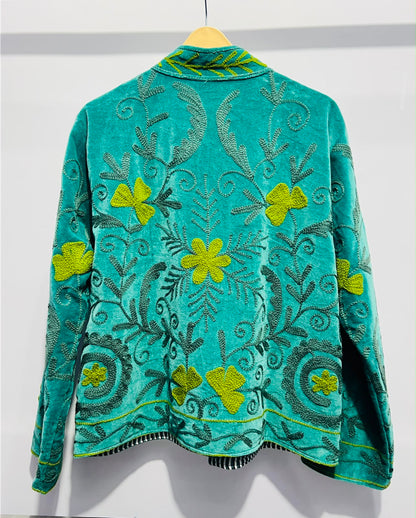Jacket Velvet - Green