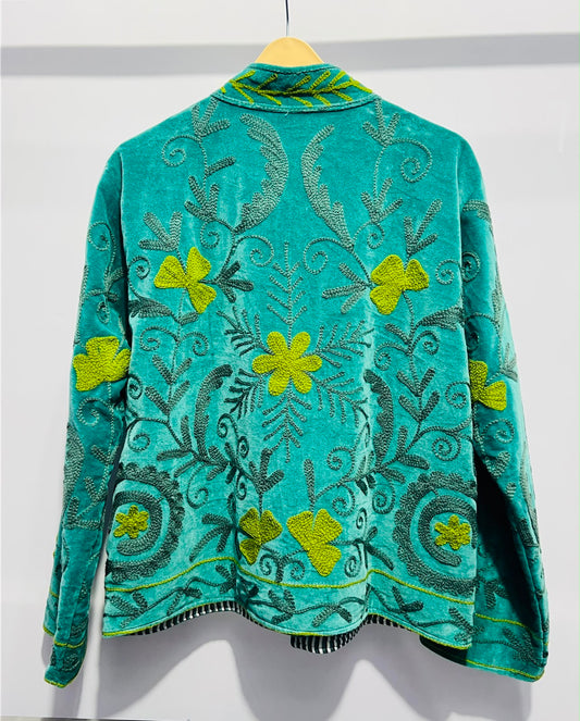 Jacket Velvet - Green